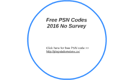 Free psn code generator no survey
